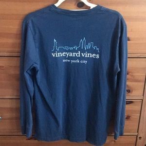 Vineyard Vines New York City Skyline Shirt